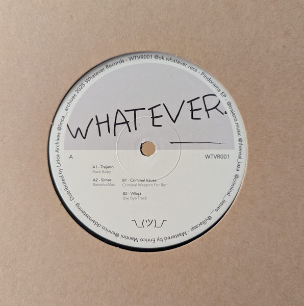 Trajano / Villaça / Criminal Issues / Simas - Pindorama EP-0
